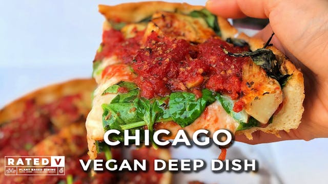 Chicago Pizza... Vegan Style!