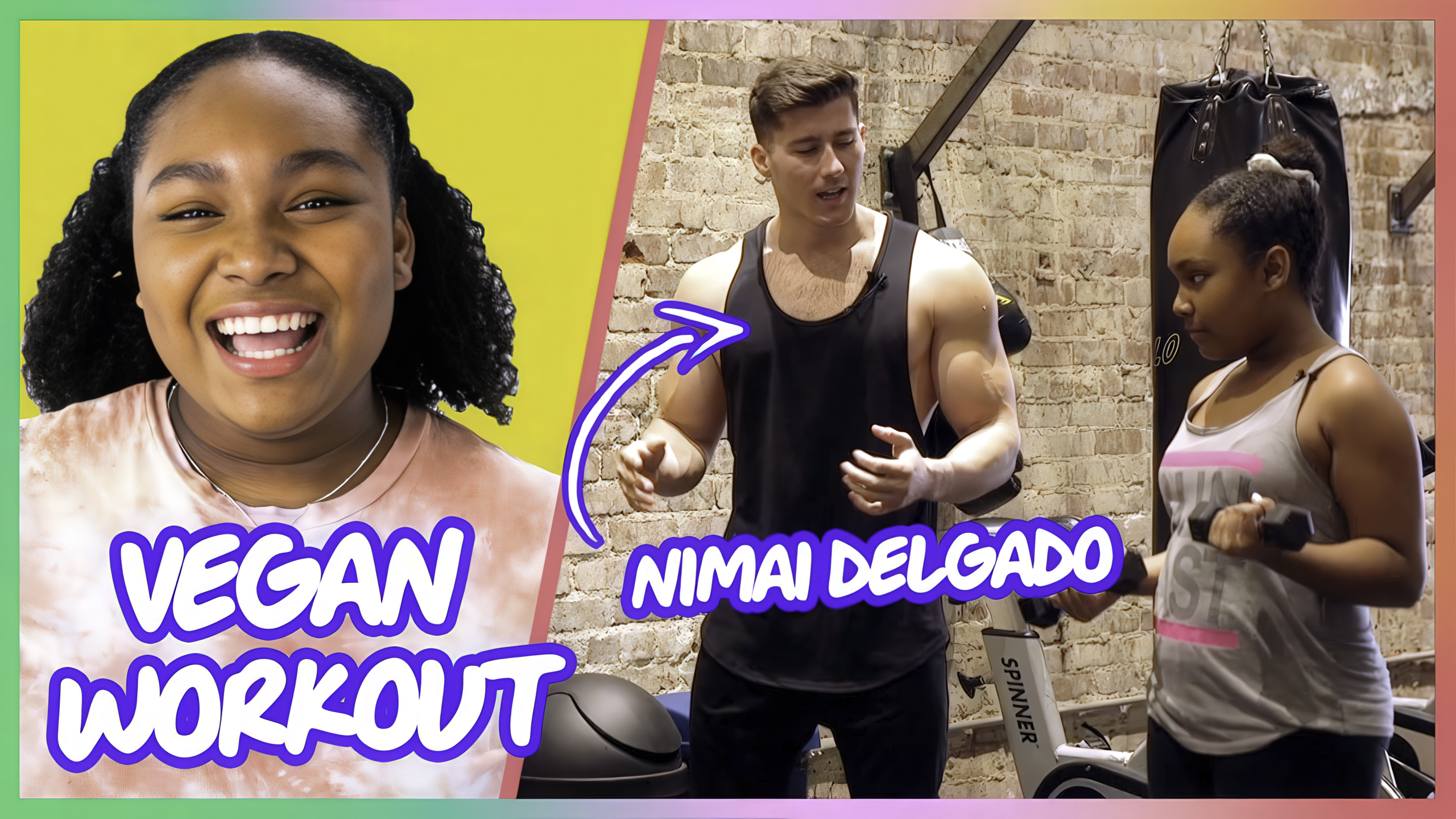 WORKOUT LIKE A VEGAN w Bodybuilder Nimai Delgado