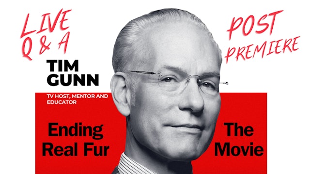 Tim Gunn Headlines Panel on Ending Real Fur