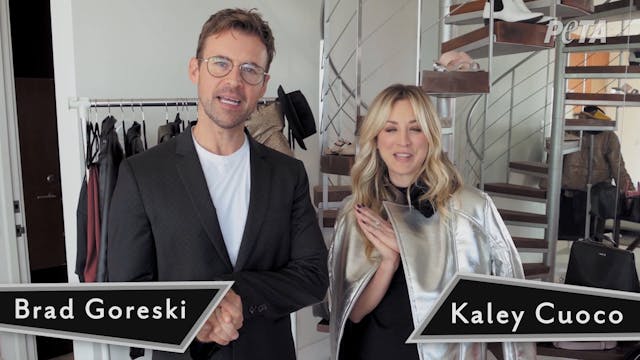 Brad Goreski & Kaley Cuoco on Fashion