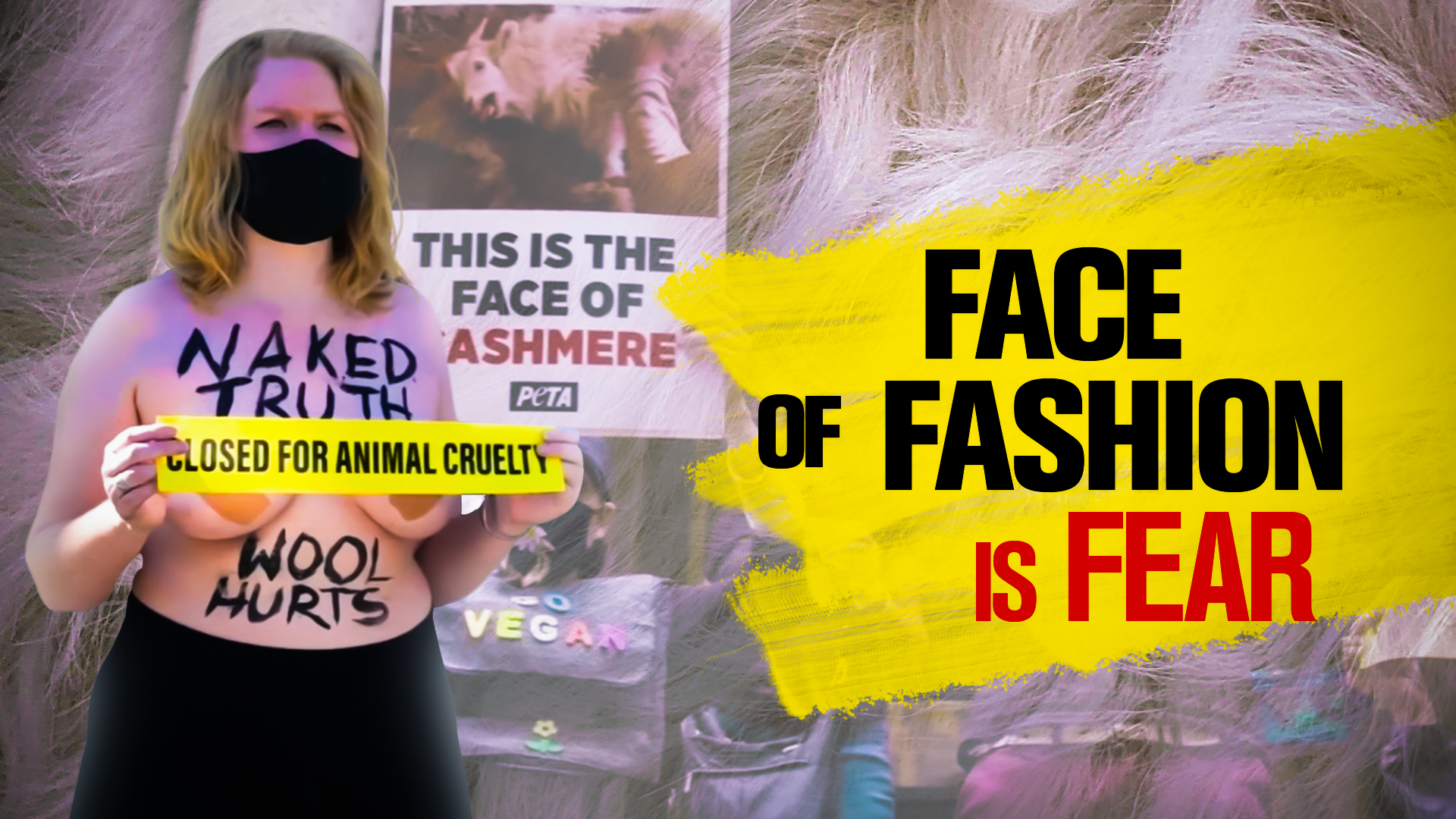 THE FACE OF FASHION IS FEAR  