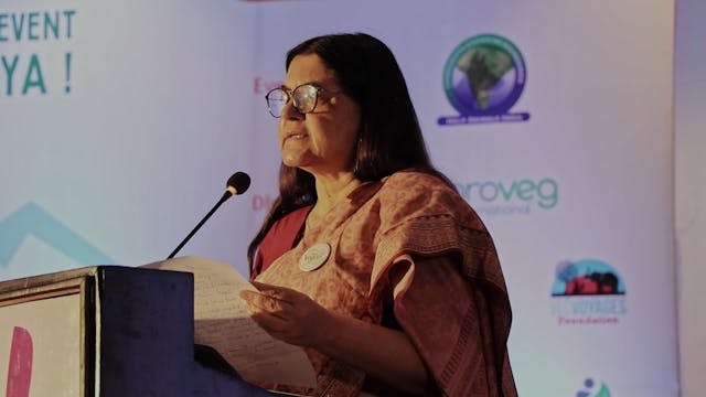 A Gandhi Speaks at Himalayan VegFest