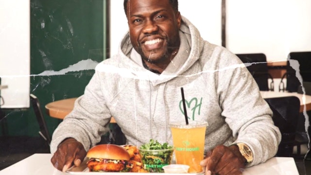 Comedian Kevin Hart's New Vegan Restaurant Draws Hundreds!