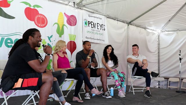 VegFestLA Athletes Panel