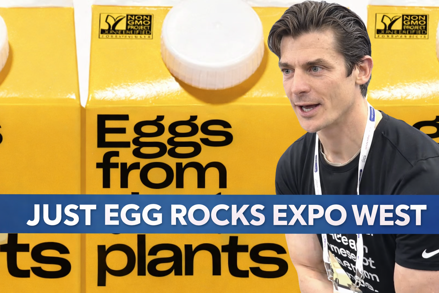 Just Egg Rocks Expo West