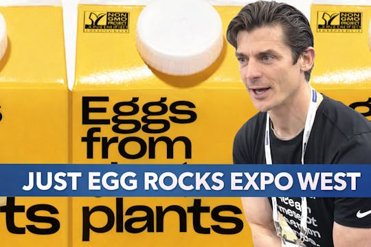 Just Egg Rocks Expo West