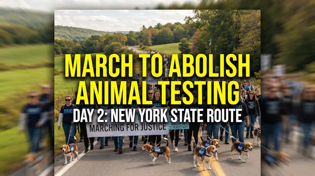 DAY 2: End Animal Testing March