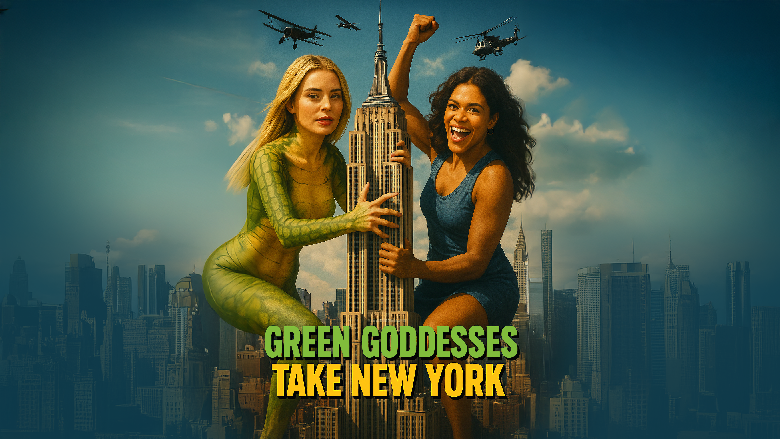 Green Goddesses Take New York