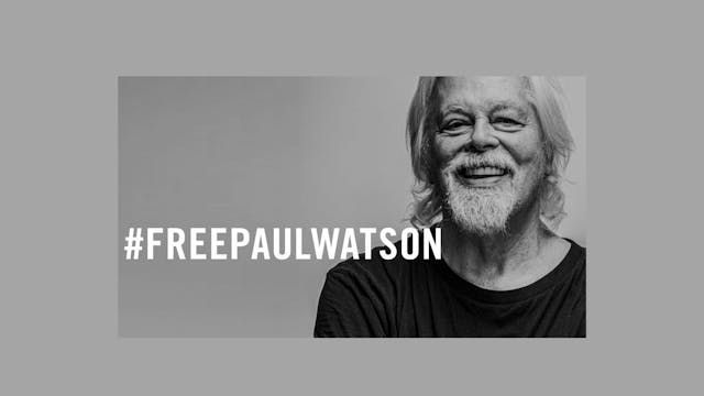 Free Capt Paul Watson NOW