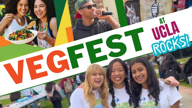 VegFest at UCLA Rocks!