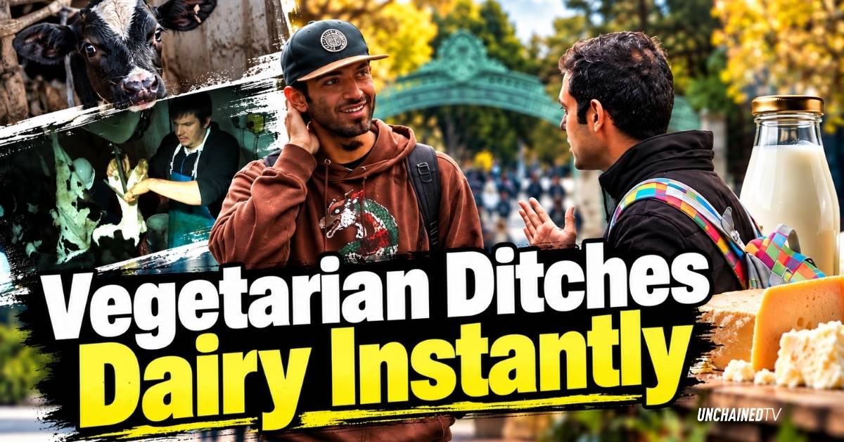 Vegetarian Ditches Dairy Instantly