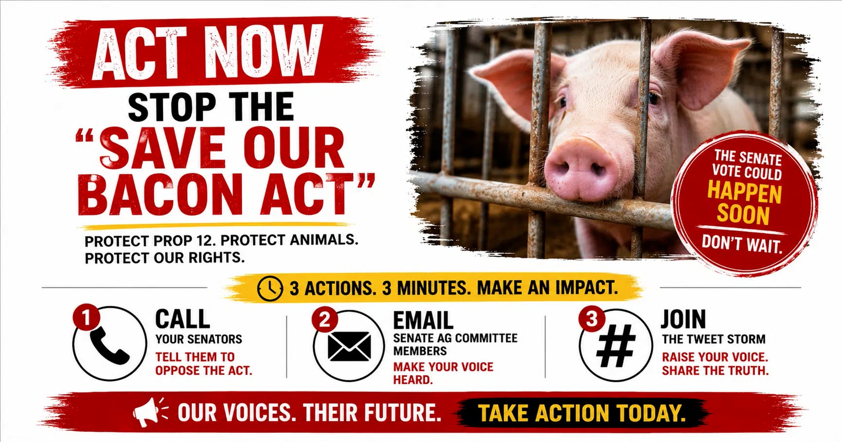 URGENT STOP "SAVE OUR BACON" ACT
