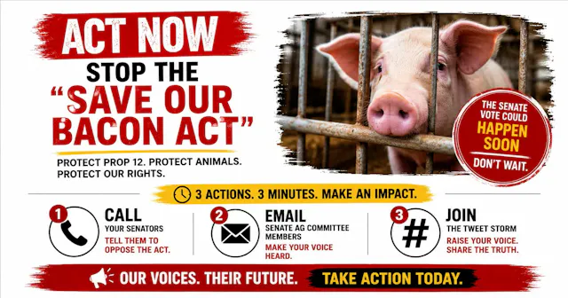 URGENT STOP "SAVE OUR BACON" ACT