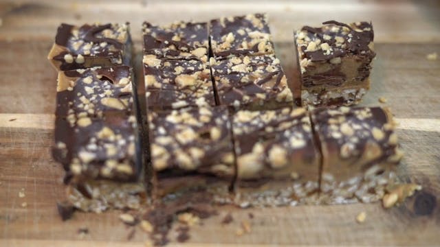 Peanut Butter Chocolate Bars!