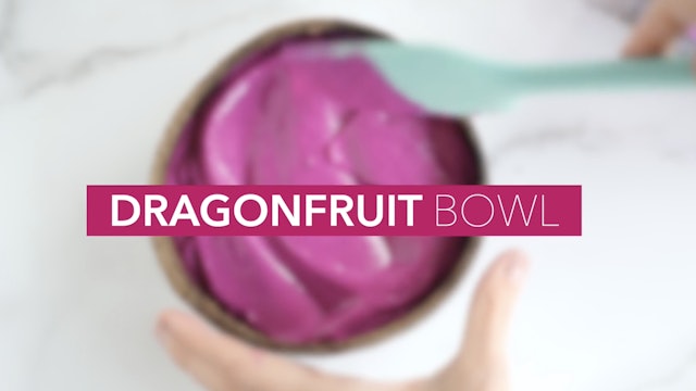 Delectable Dragonfruit Bowl 