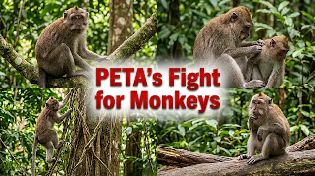 PETA Battle for Monkeys!