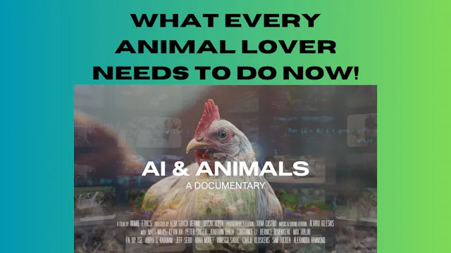 AI & Animals: WHAT TO DO NOW!