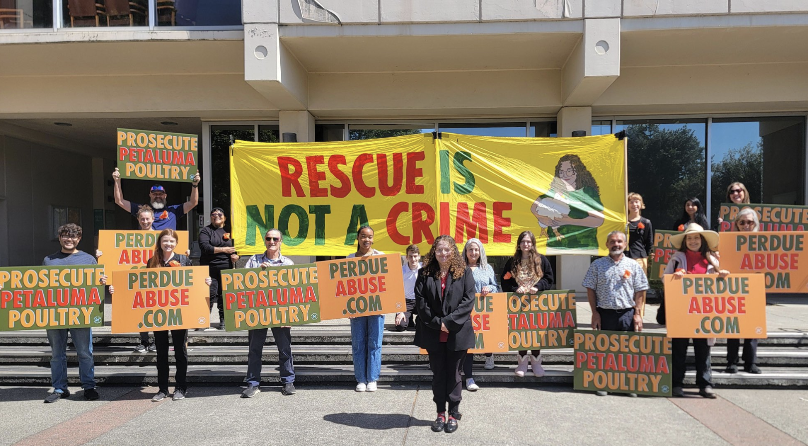 Prosecuted for Rescuing Chickens!