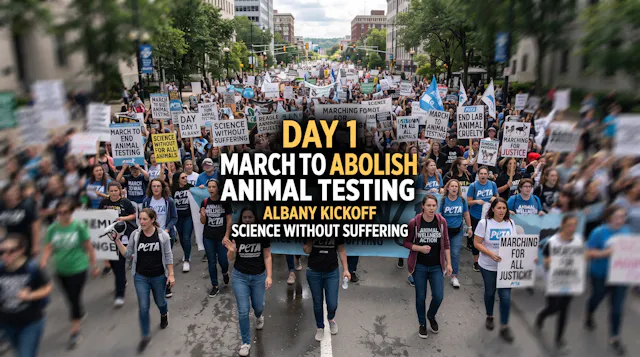 The March to Abolish Animal Tests