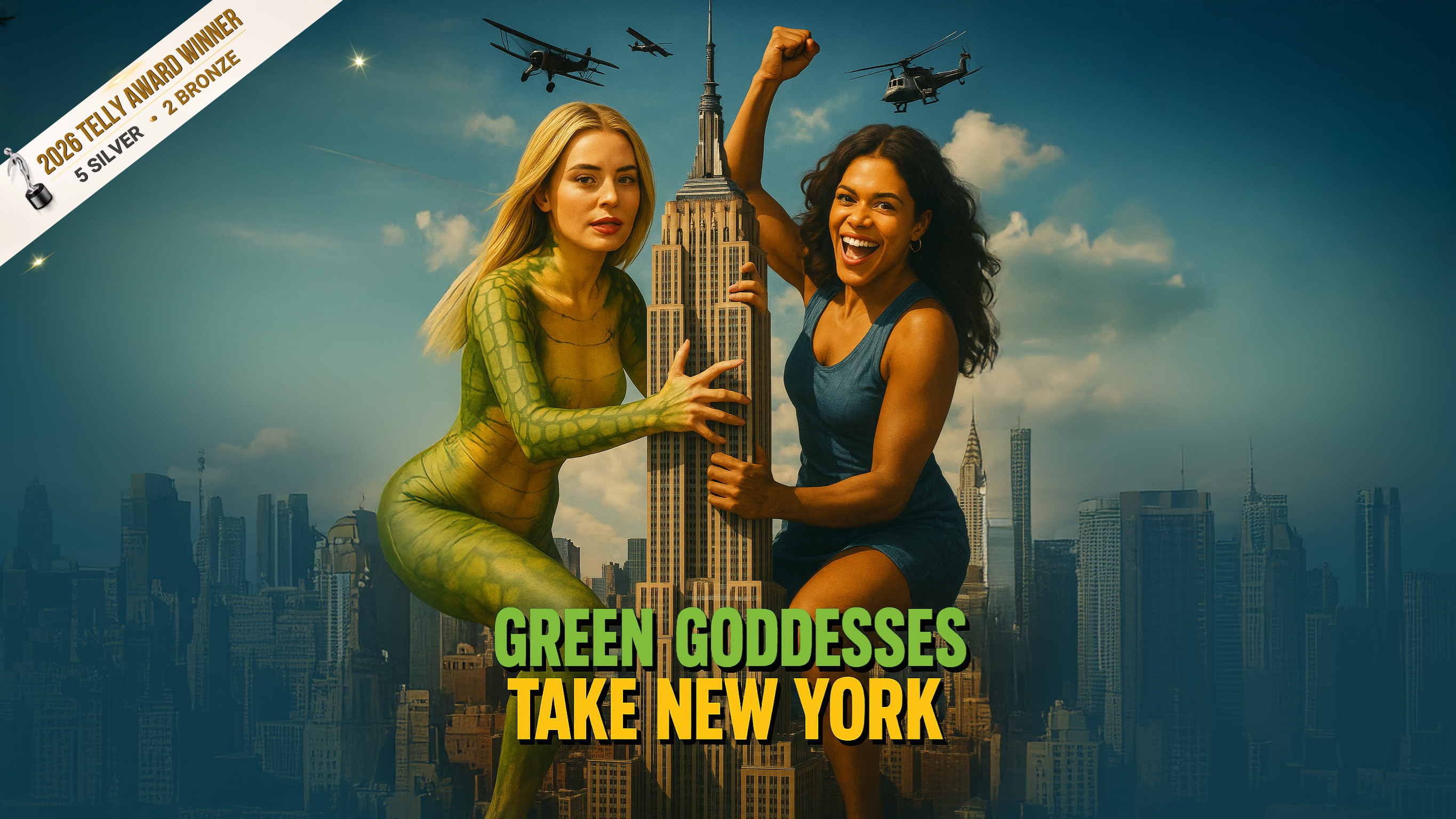 Green Goddesses Take New York