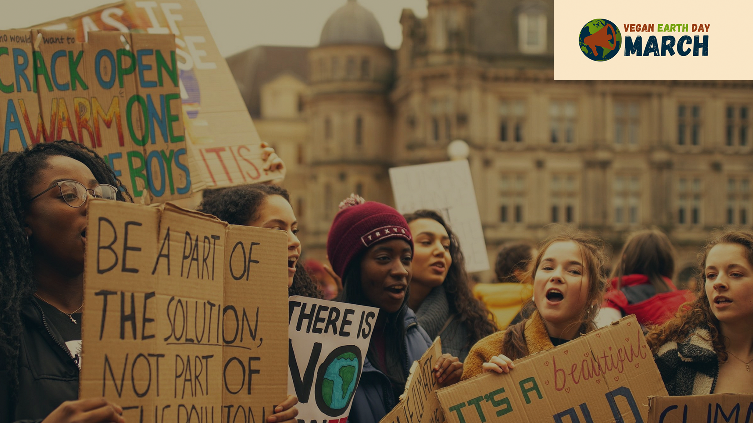 Vegan Earth Day March