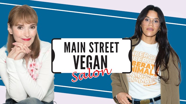 Grand Hotel Star Justina Adorno Gets Emotional on Main Street Vegan Salon!