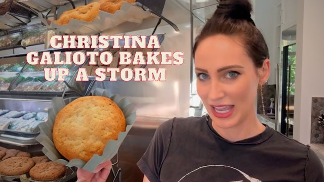 Christina Galioto Makes Pastries That Won't Last!