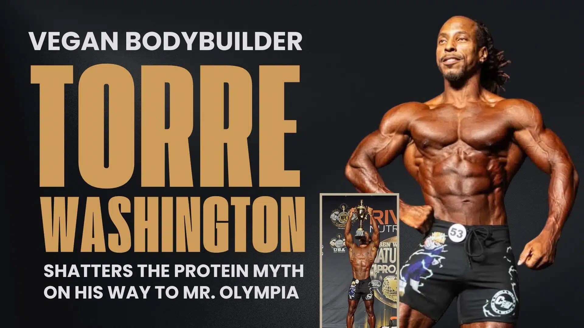 1st Vegan to Compete in Mr Olympia