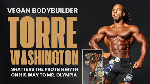 1st Vegan to Compete in Mr Olympia