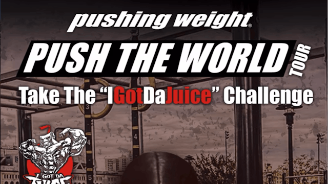 Pushing Weights - 08/23/2025