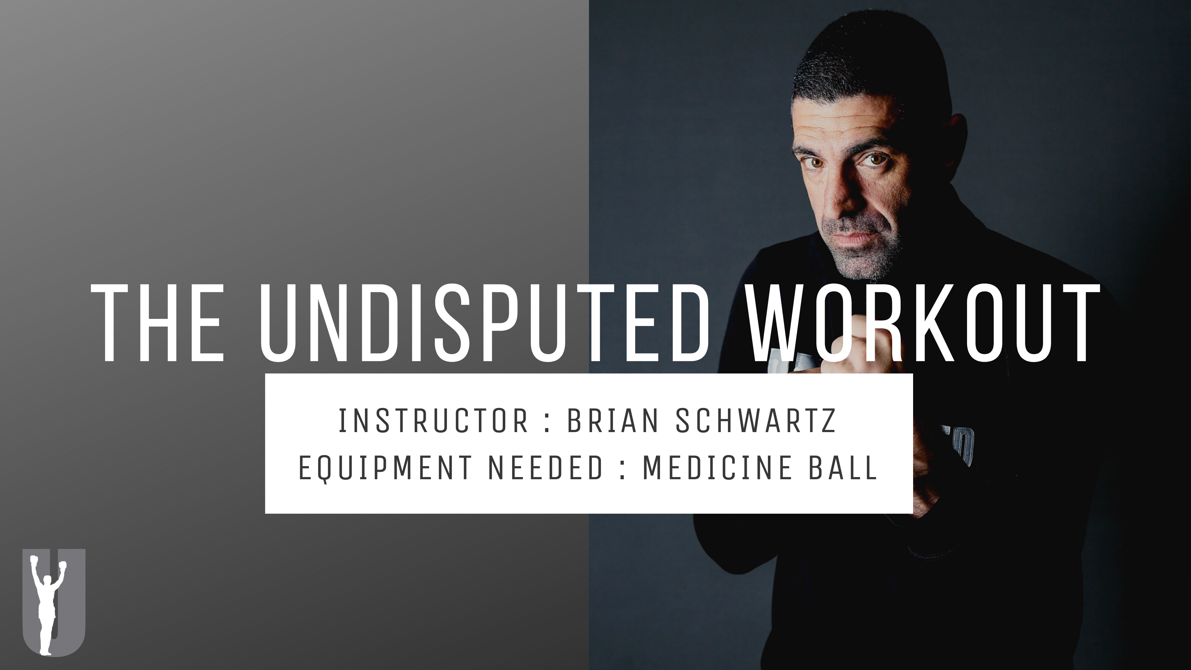 THE UNDISPUTED WORKOUT- BRIAN SCHWARTZ