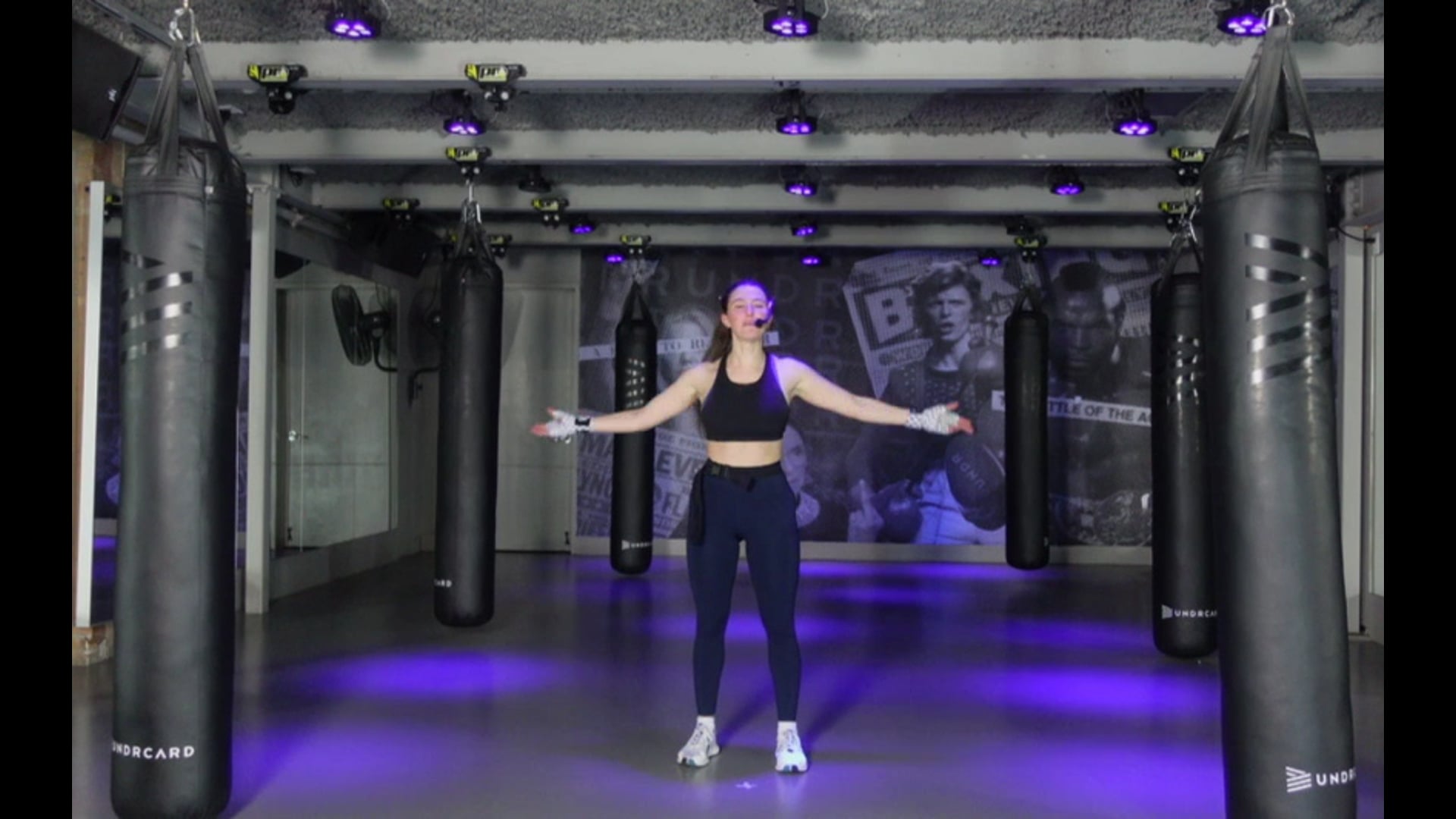 Class 058 - 45 min. Boxing HIIT with Hayley 'HAYLESTORM'