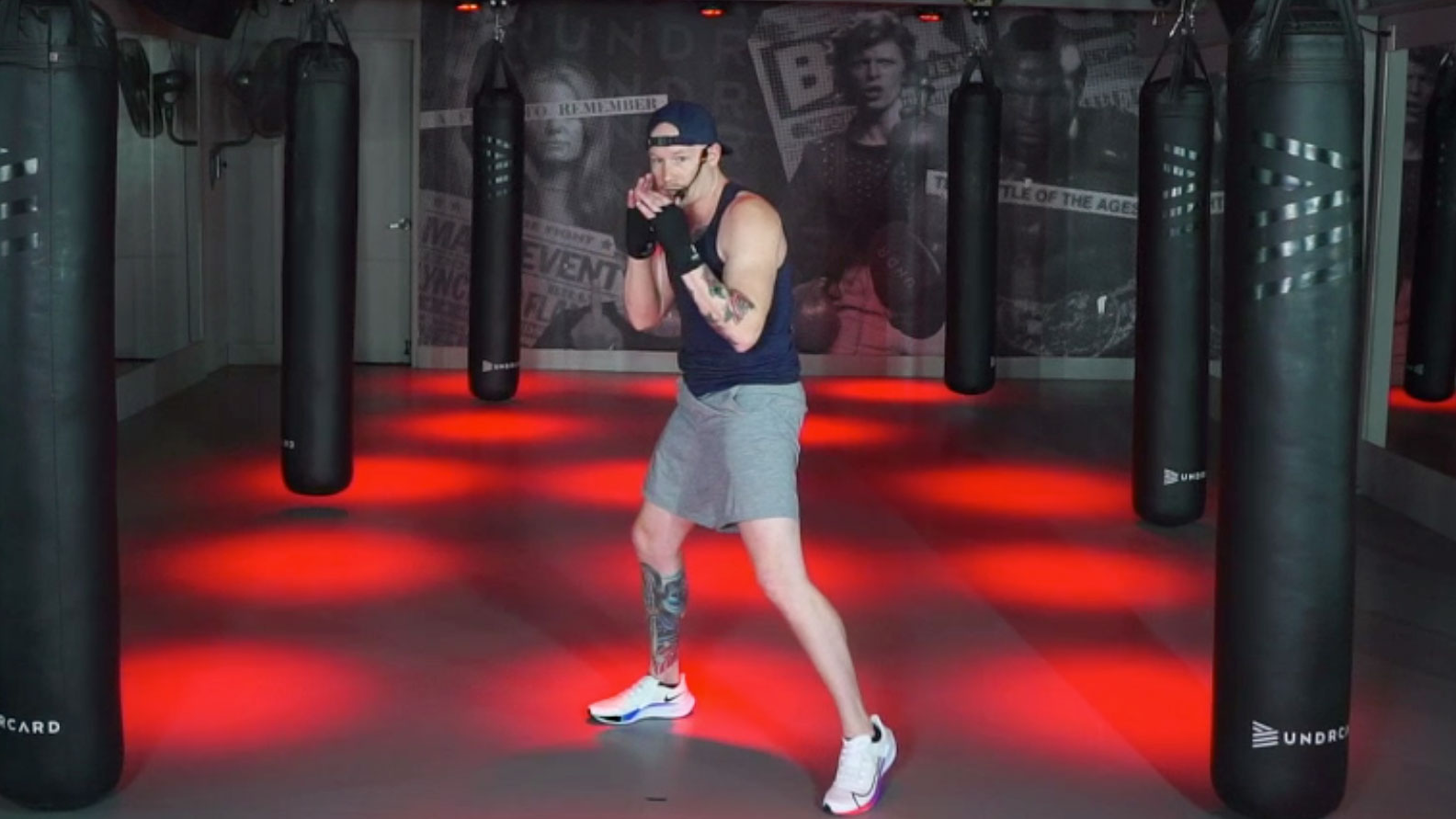 Class 032 - 45 min BOXING HIIT with David 'WILD ROSE'