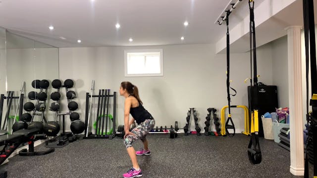 Back to Side Lunge