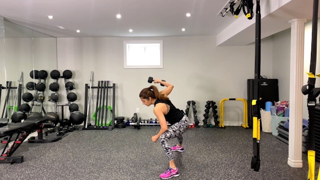 Side Lunge to Fly