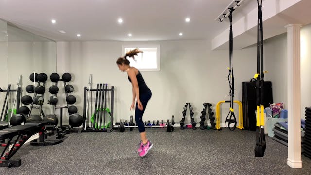Half Burpees 