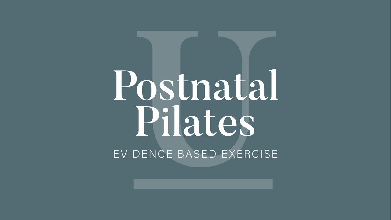Postnatal Pilates Programme