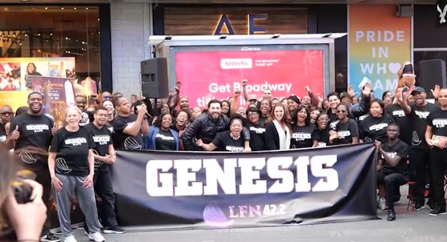 GENESIS on Times Square!