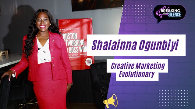Special Guest: Shalainna Ogunbiyi
