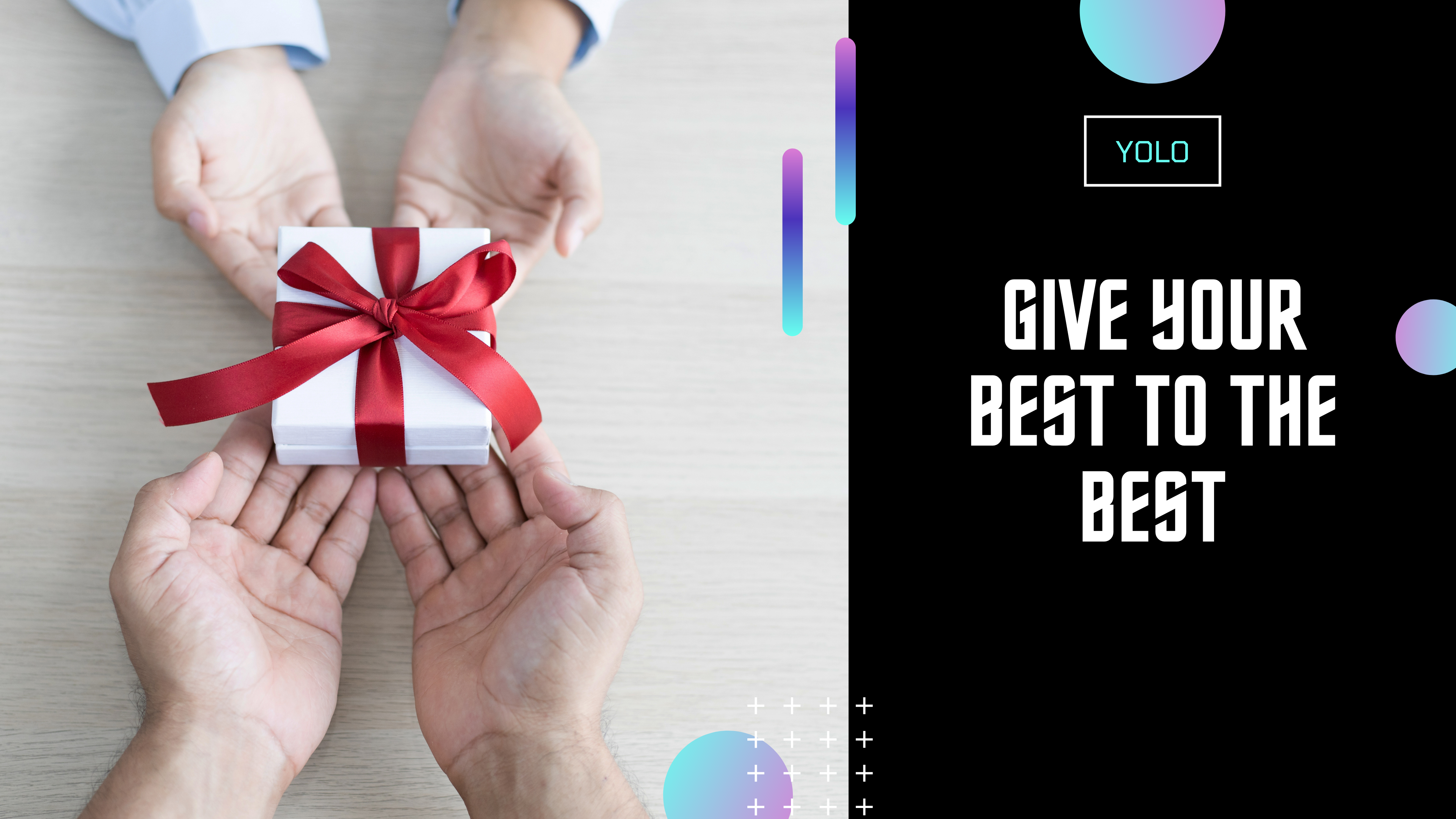 Give Your Best to the Best