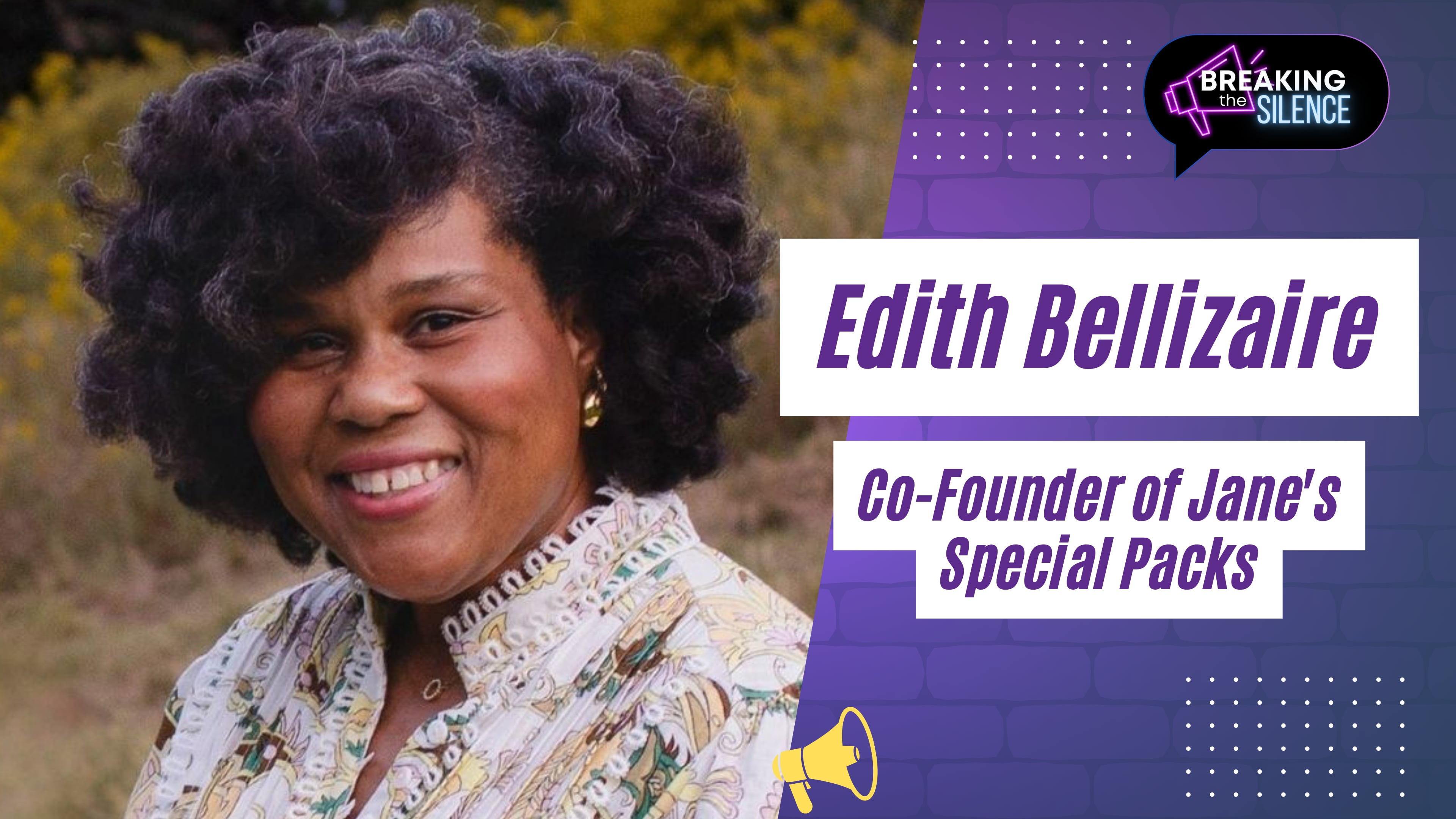 Special Guest: Edith Bellizaire