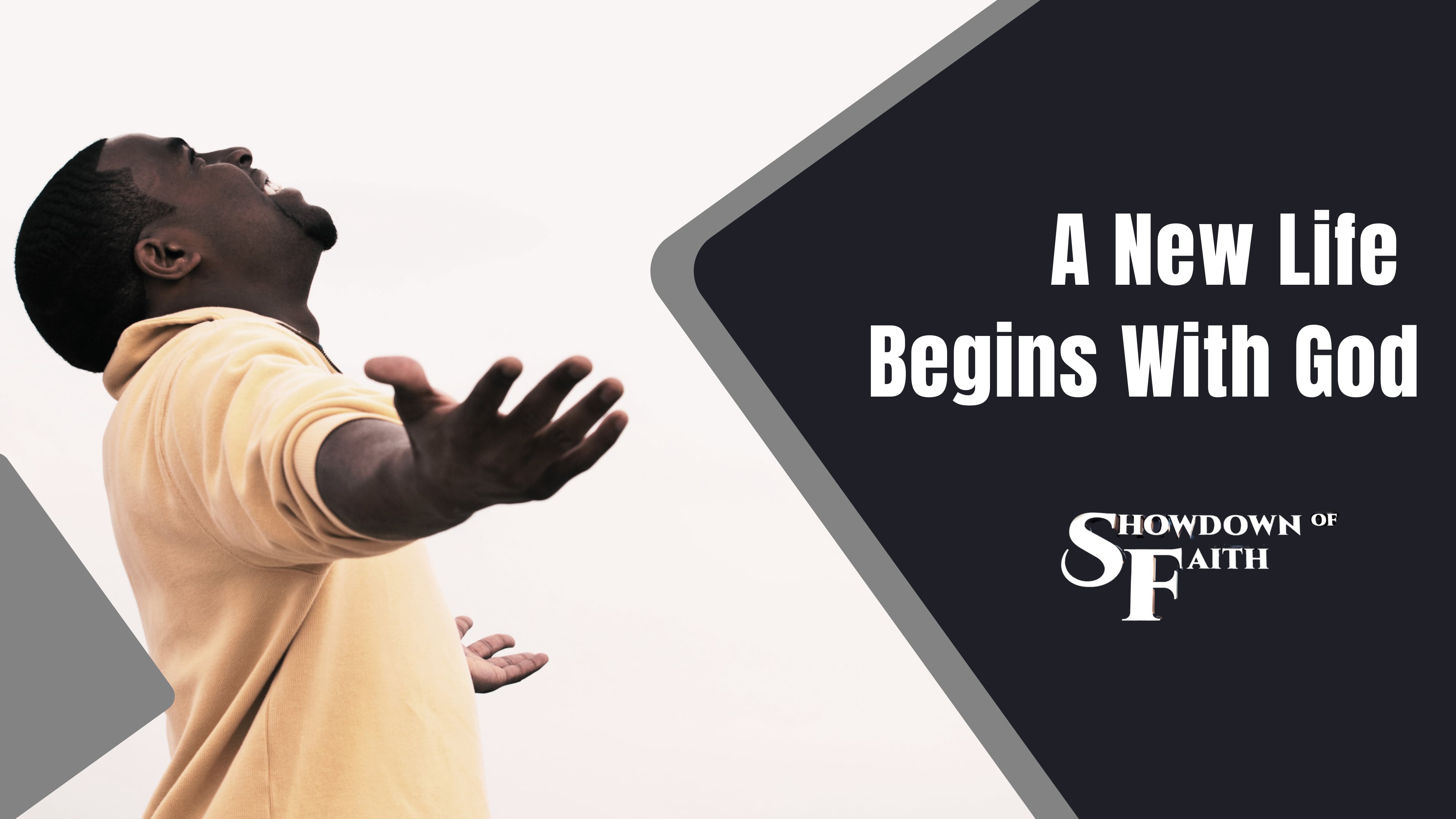 A New Life Begins With God