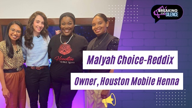 Malyah Choice-Reddix Owner, Houston Mobile Henna