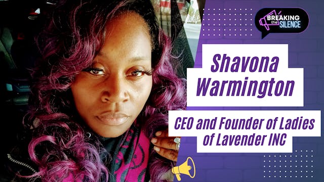 Special Guest: Shavona Warmington