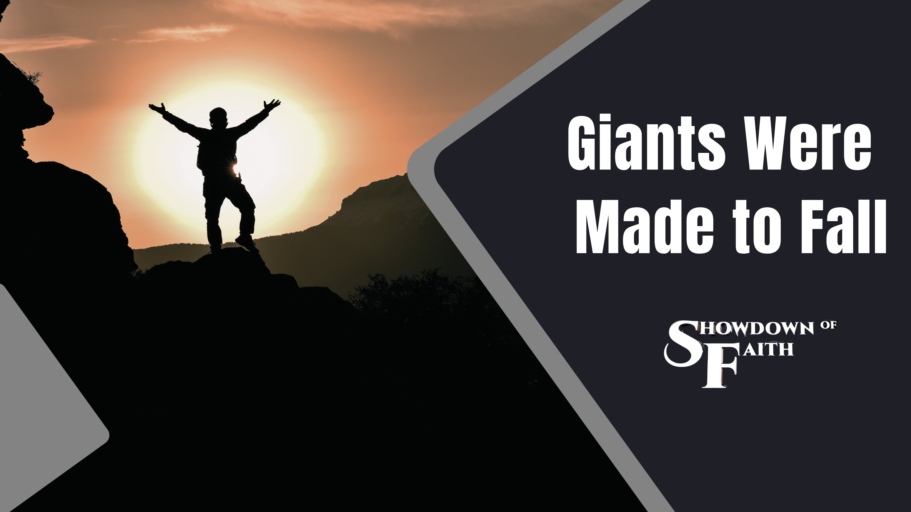 Don't Lose Hope - Giants Were Made to Fall