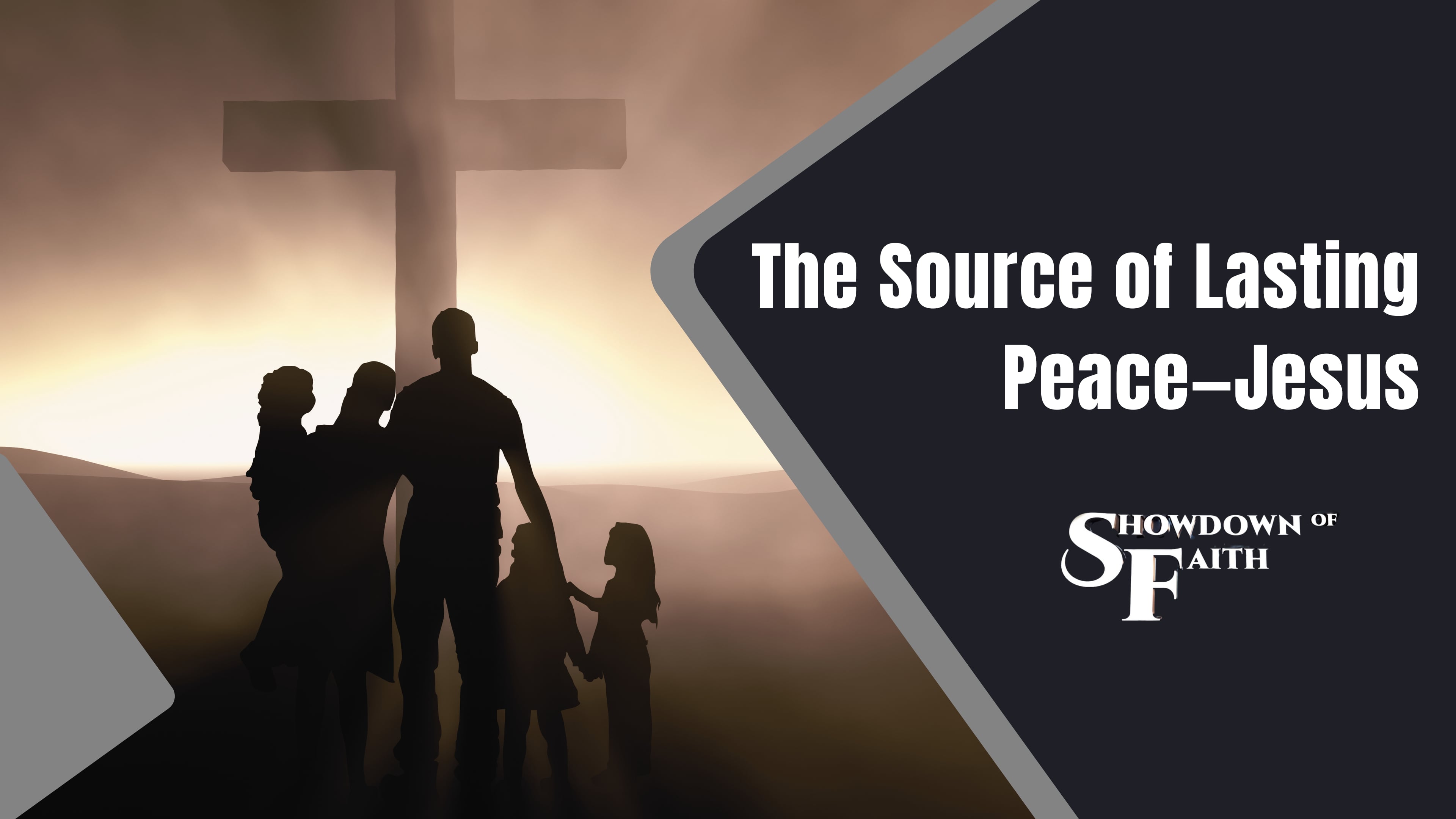 The Source of Lasting Peace—Jesus