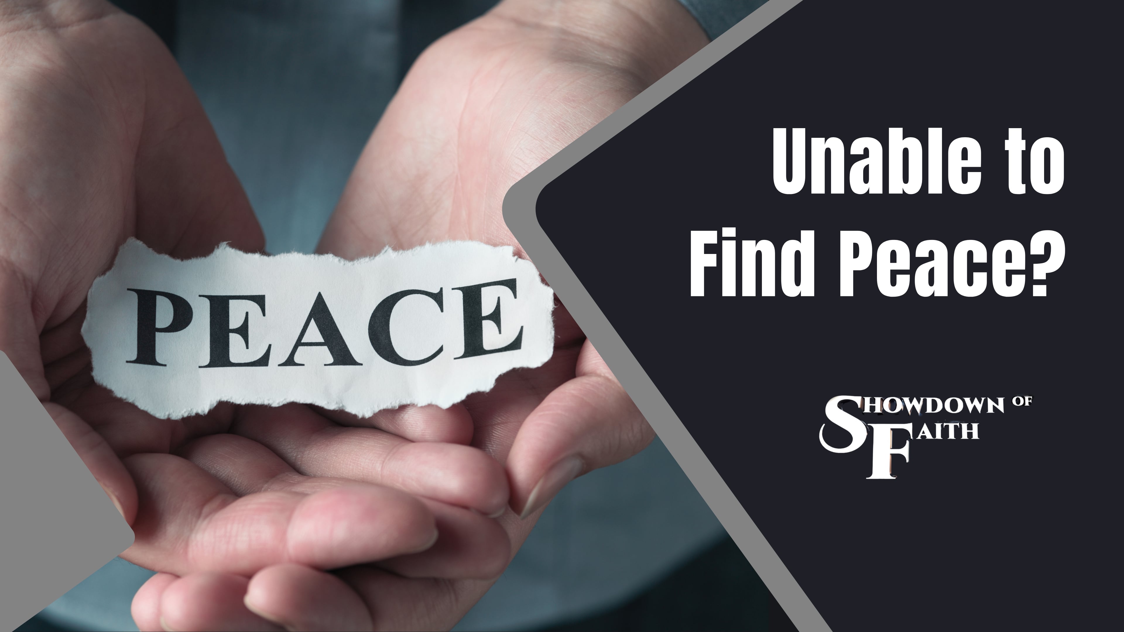 Are You Overwhelmed and Unable to Find Peace?