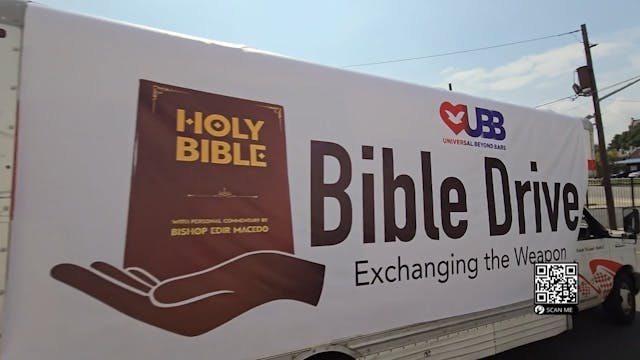 Exchange the Weapon: Bible Drive