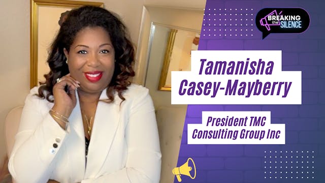 Special Guest: Tamanisha Casey-Mayberry