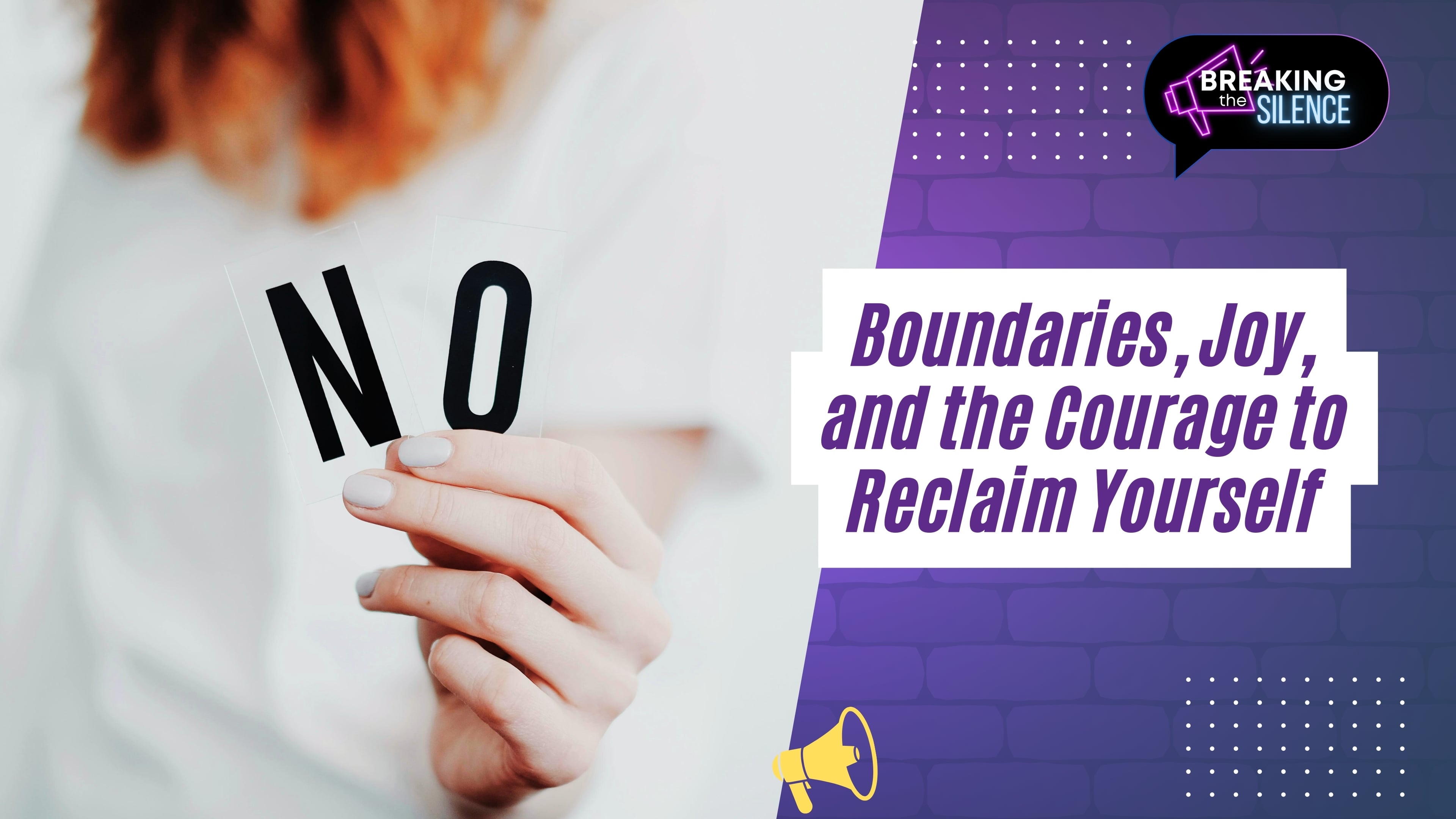 Boundaries, Joy, and the Courage to Reclaim Yourself